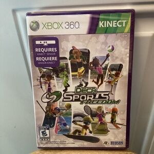 NEW Deca Sports Freedom Xbox360 Kinect Video Game
